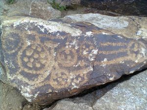 Petroglyph near Khorog